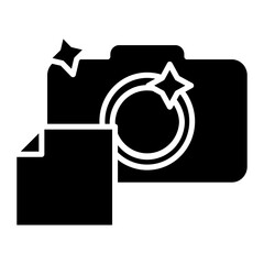 Cleaning Camera Icon