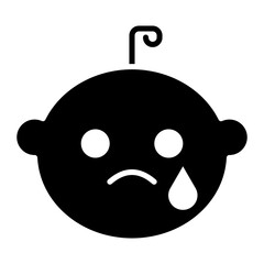 Sad Baby Icon