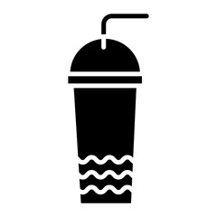 Cold Coffee Icon