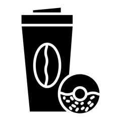 Coffee Doughnut Icon
