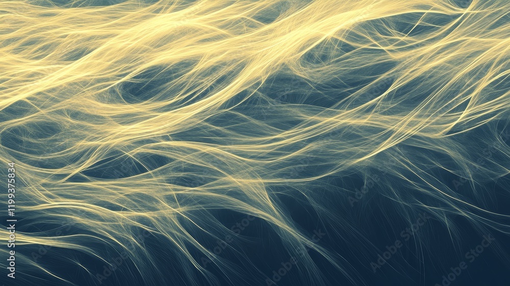 Aufkleber abstract image of flowing, interwoven lines. perfect for backgrounds and design projects.