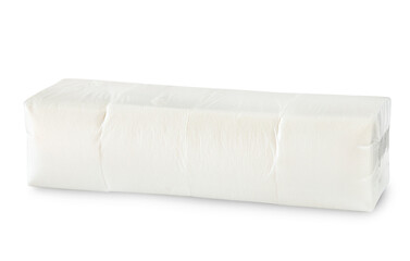 Obraz premium Pack of napkins isolated on white background