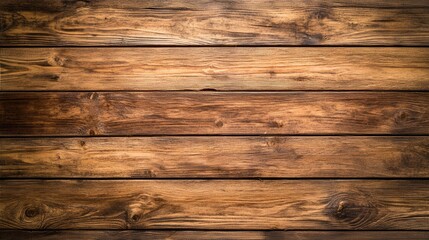 Naklejka premium Textured close-up of weathered wooden backdrop with scratches and blank space.