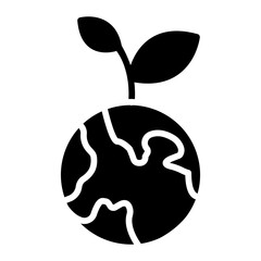 Green Planet Icon