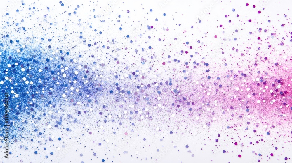 Poster vibrant colorful sky background in white, blue, purple, and pink gradient with soft bokeh effect and