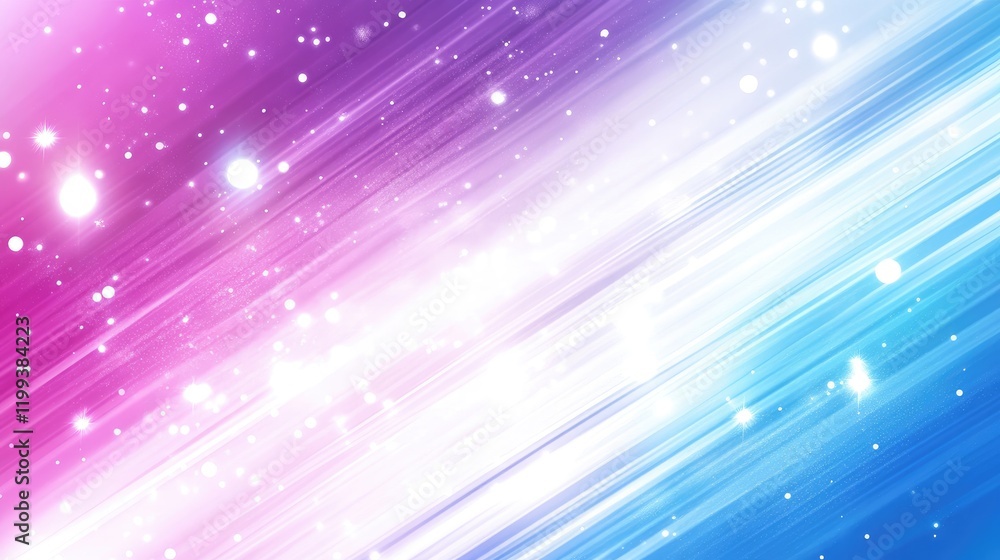 Poster vibrant gradient sky background in shades of white blue purple and pink with soft bokeh effect and a
