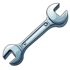 Steel wrench, tool, repair, equipment, maintenance.