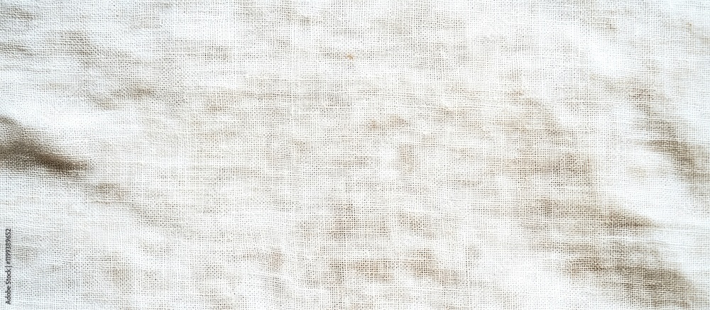 Poster elegant white fabric texture background with soft neutral hues and subtle wrinkles ideal for text pl