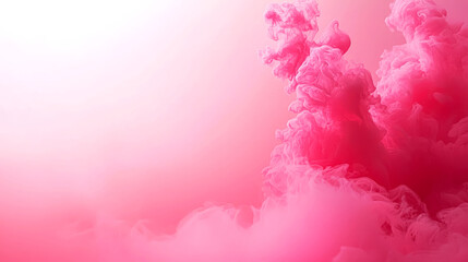 Fototapeta premium Abstract Pink Ink Swirl: Dreamy, Ethereal Background Texture
