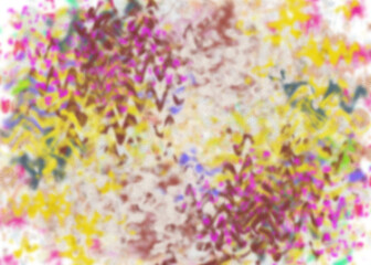 An abstract transparent psychedelic wavy vignette design element overlay.