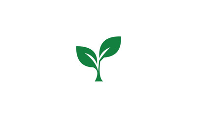 green leaf logo