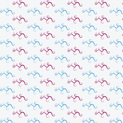 seamless pattern with hearts