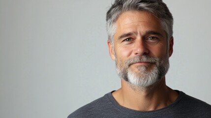 Obraz premium Bearded Man with Facial Hair