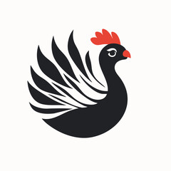 Obraz premium Stylized Bird Vector Illustration Design. Vector Image