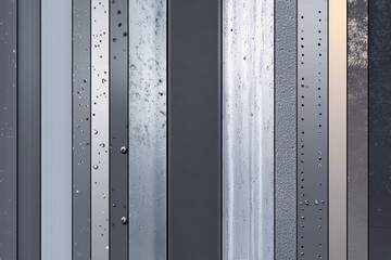 Abstract Grey Metal Textures Background Design Modern Industrial Style