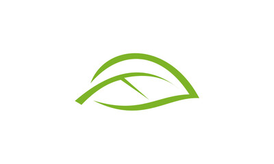 green leaf logo