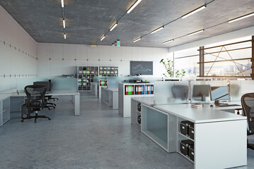 modern office interior,
