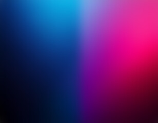 Fototapeta premium HD quality seamless blurred background of magenta and blue dark different colors, soft gradient transitioning smoothly between hues, vibrant tones blending together, artistic abstract colors creating 