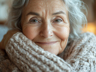 portrait of senior woman