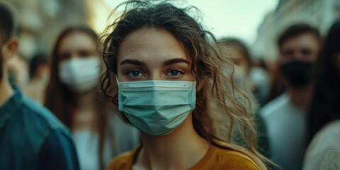 Healthcare Heroine Amidst Pandemic Chaos