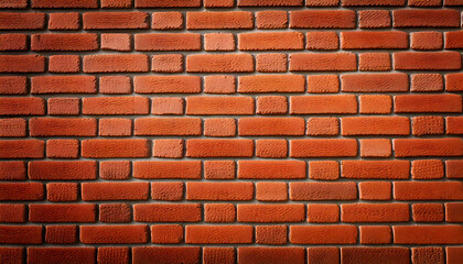 Obraz premium レンガの壁 - 温かみのあるクラシックなテクスチャ背景 生成AI