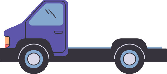 Hand Drawn Lorry Truck