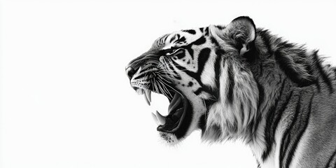 Majestic Tiger Silhouette