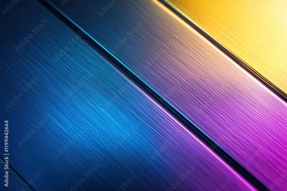 Aufkleber abstract colorful metal texture background gradient lines design