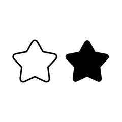 Cute star shape elements