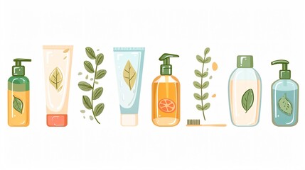 Variety of Bath Accessories and Personal Care Products for Healthcare and Beauty Industry