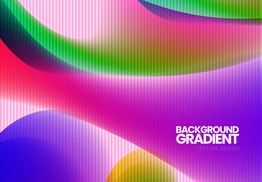 Colorful And Clean Background Design Template