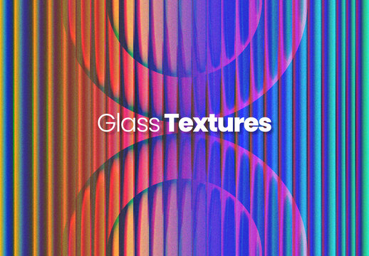 Glass Texture Background Design Template
