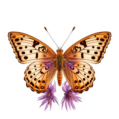 butterfly isolated on white