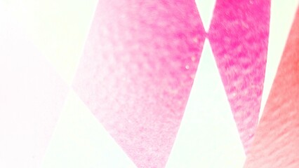 pink ribbon isolated on white background