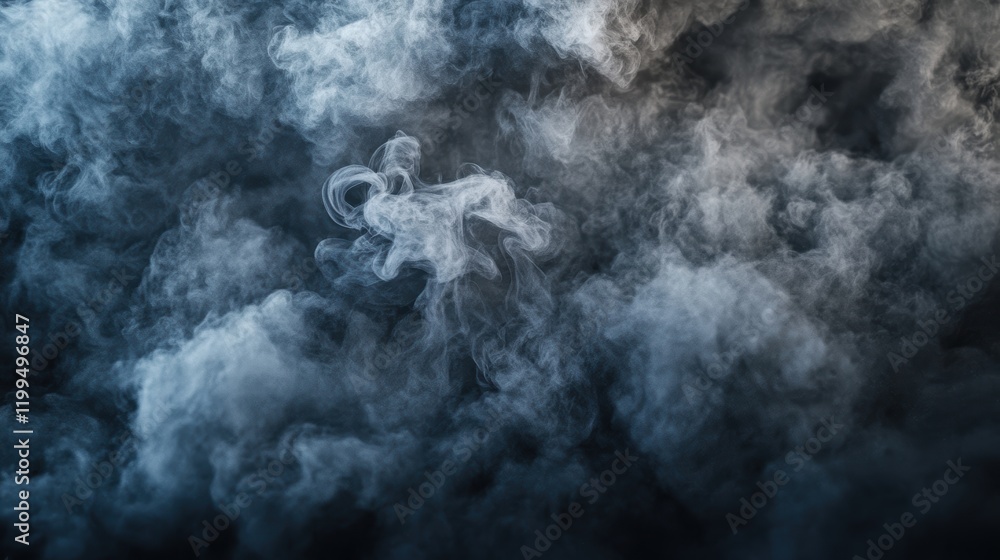 Poster artistic dynamic abstract background in black for contemporary design environments
