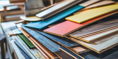 Naklejka premium DIY interior design with budget-friendly hacks