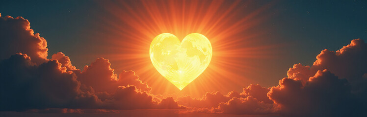 The Heart Of The Sky Is A Poetic Metaphor Referring To The Sun As The Central Vital Force In Nature. 00001