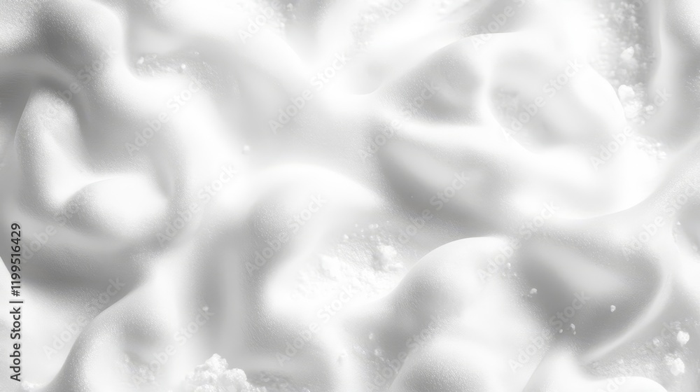 Aufkleber abstract grayscale texture of swirling clouds or foam.