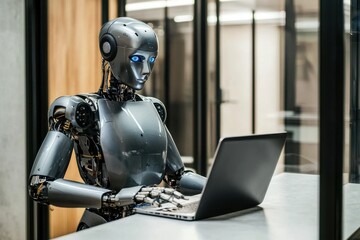 The role of AI-driven humanoid robots in achieving efficient workplace solutions.