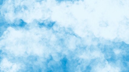 Abstract Blue Sky Cloud Background