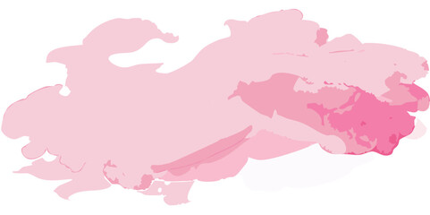 Watercolor abstract background vector illustration, with aquarelle, brush-drawn curves, lines, splash, wallpaper. brush strokes.