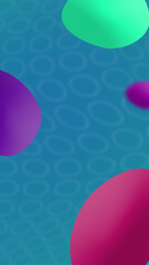 Abstract Geometric Gradient Background