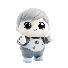 Cheerful character interaction studio setting toy figure playful environment close-up fun concept