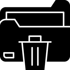 Trash Document icon single vector illustration