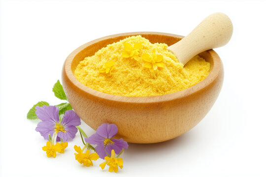 Yallow crystalline Quercetin powder