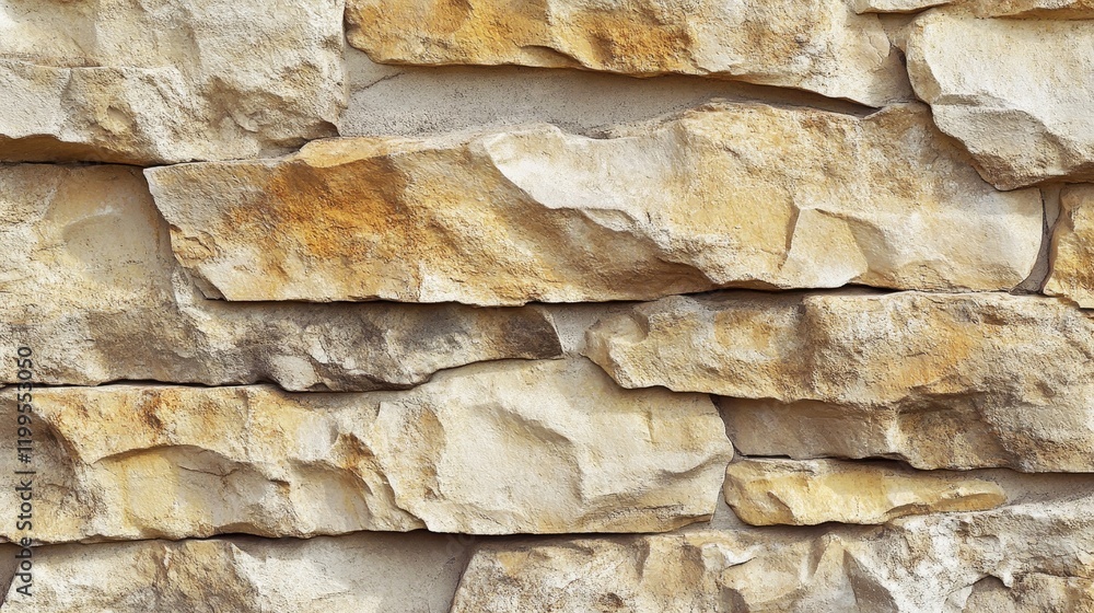 Poster close up of a rustic stone wall texture. perfect for backgrounds and design.