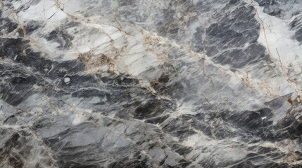 Fototapeta premium Top View of Granite Stone Texture Background for Table or Wall. White and Black Marble Rock Patterned Surface