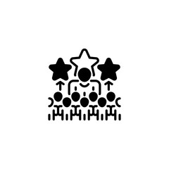 Team Leader line icon. Universal creative premium symbol. Vector sign icon logo template. Vector illustration