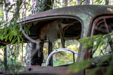Autofriedhof Kyrk&ouml; Mosse