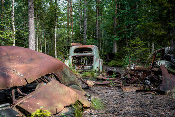 Autofriedhof Kyrk&ouml; Mosse